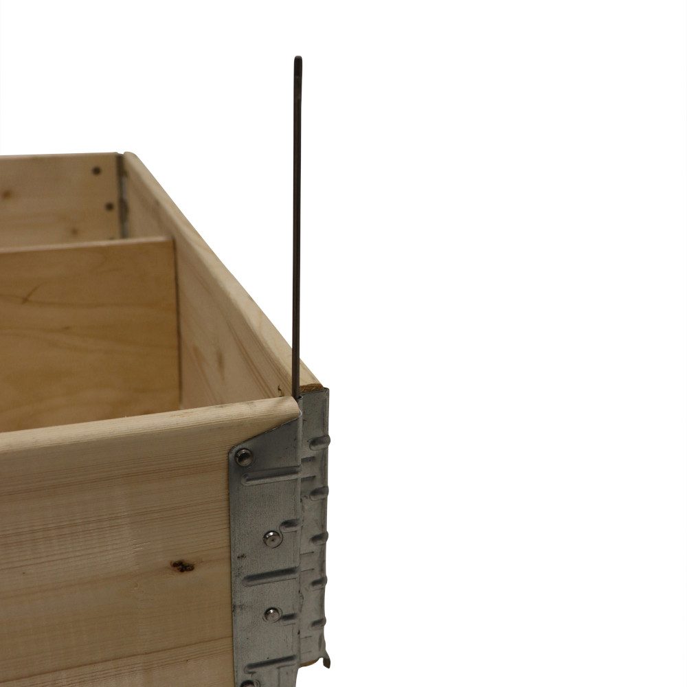 Siena Garden Hochbeet Hochbeet 80x60x19,5 natur