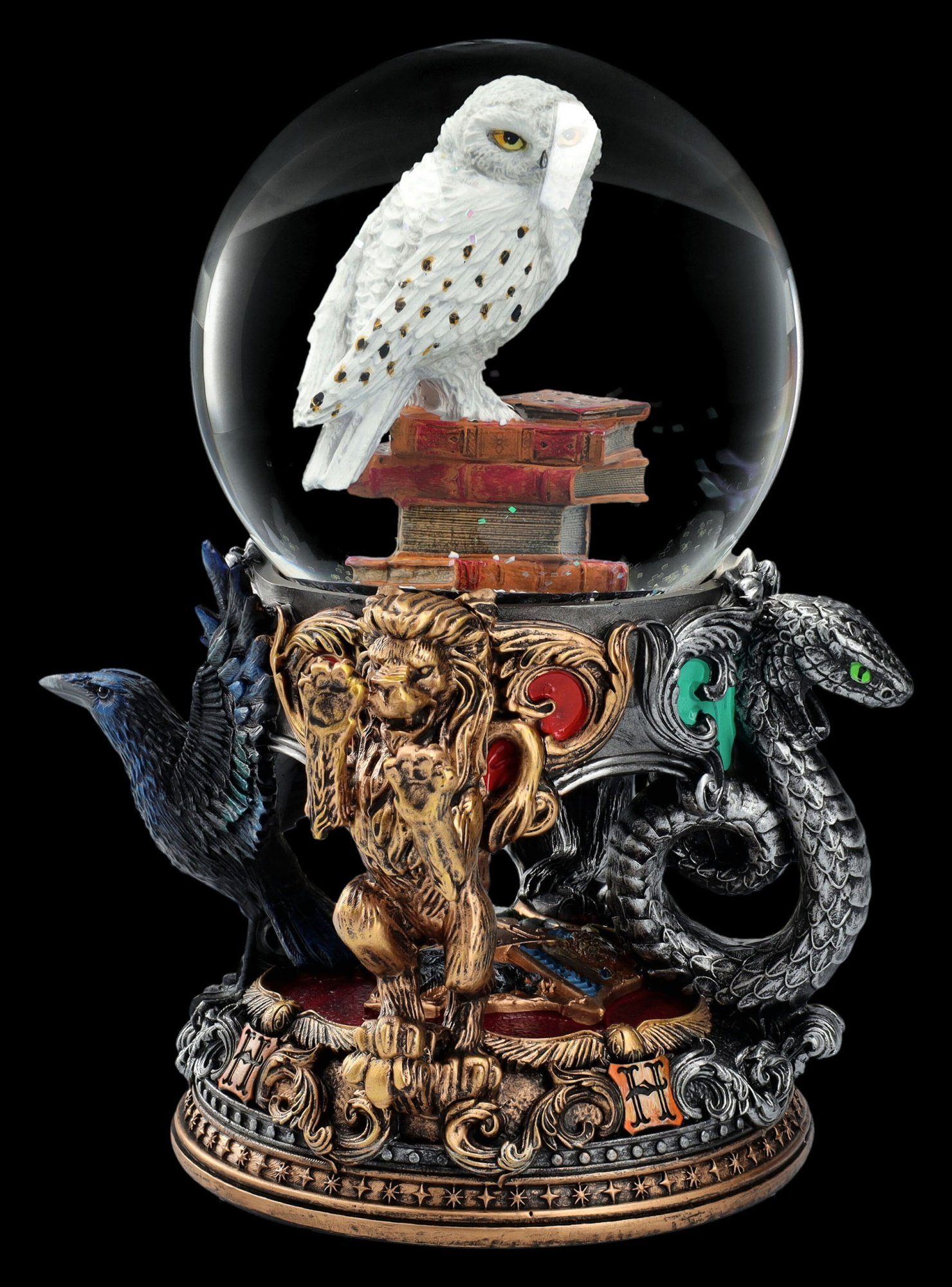Figuren Shop GmbH Schneekugel Schneekugel Harry Potter - Hedwig - Fantasy Merchandise Dekoration