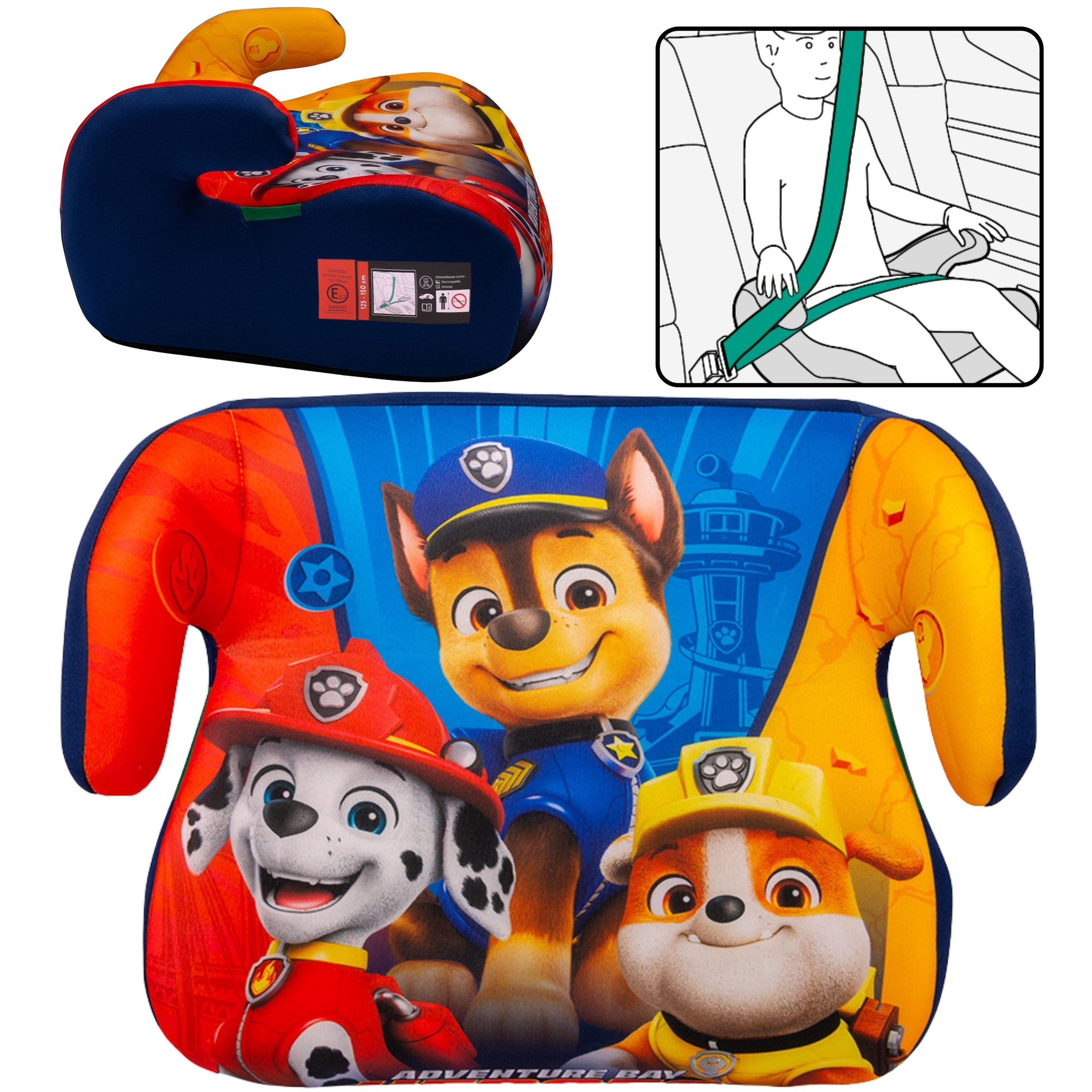 Kindersitzunterlage Paw Patrol Autositz, Kindersitz, Jungen, 22–36 kg, 125–150 cm