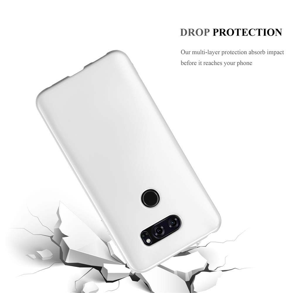 Cadorabo Handyhülle für LG V30 / V30+ / V30S / V30S+ Hülle LG V30 / V30+ / V30S / V30S+, Flexible TPU Silikon Handy Schutzhülle - Hülle - ultra slim