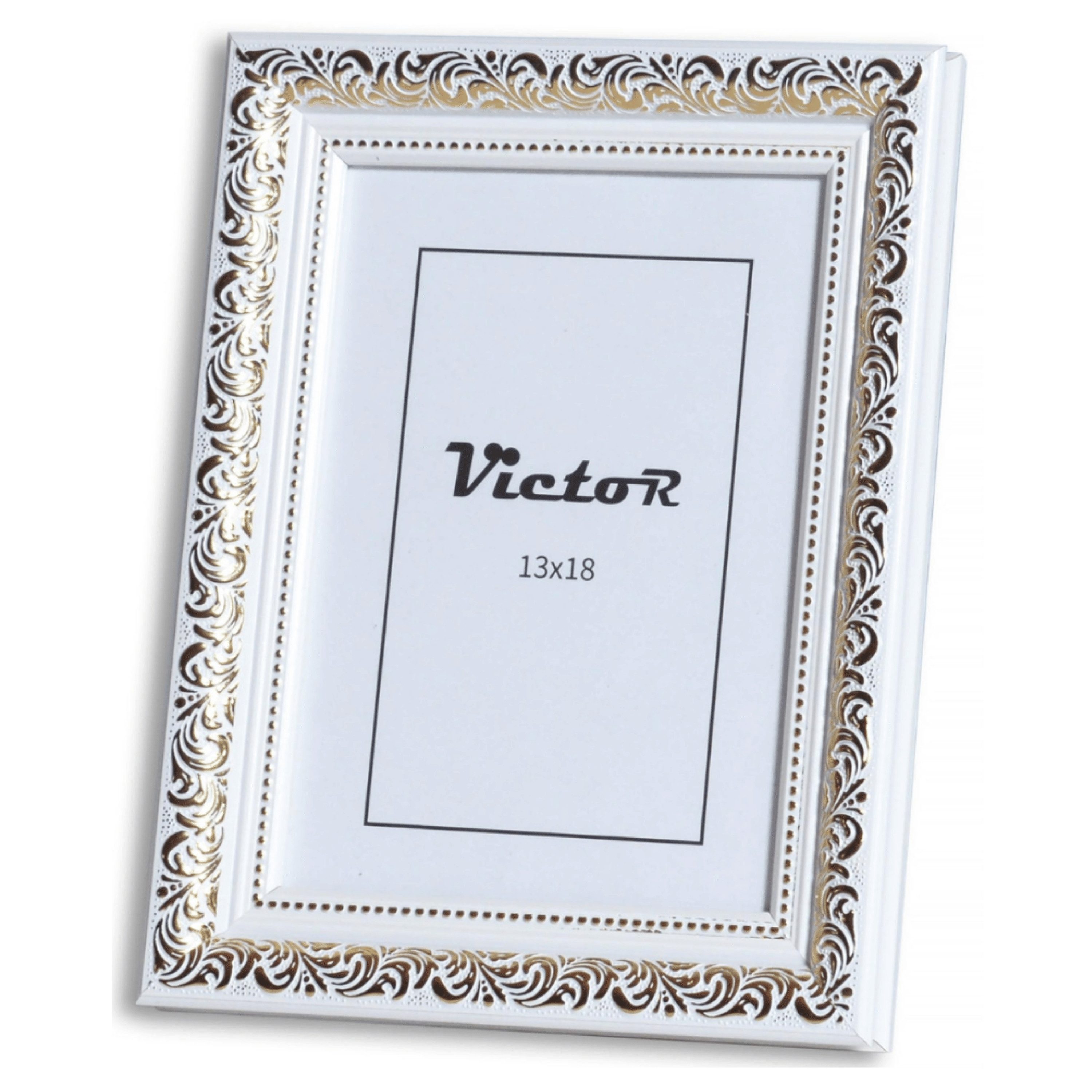 Victor (Zenith) Bilderrahmen Rubens, Bilderrahmen 13x18 cm Weiß Gold, Bilde günstig online kaufen