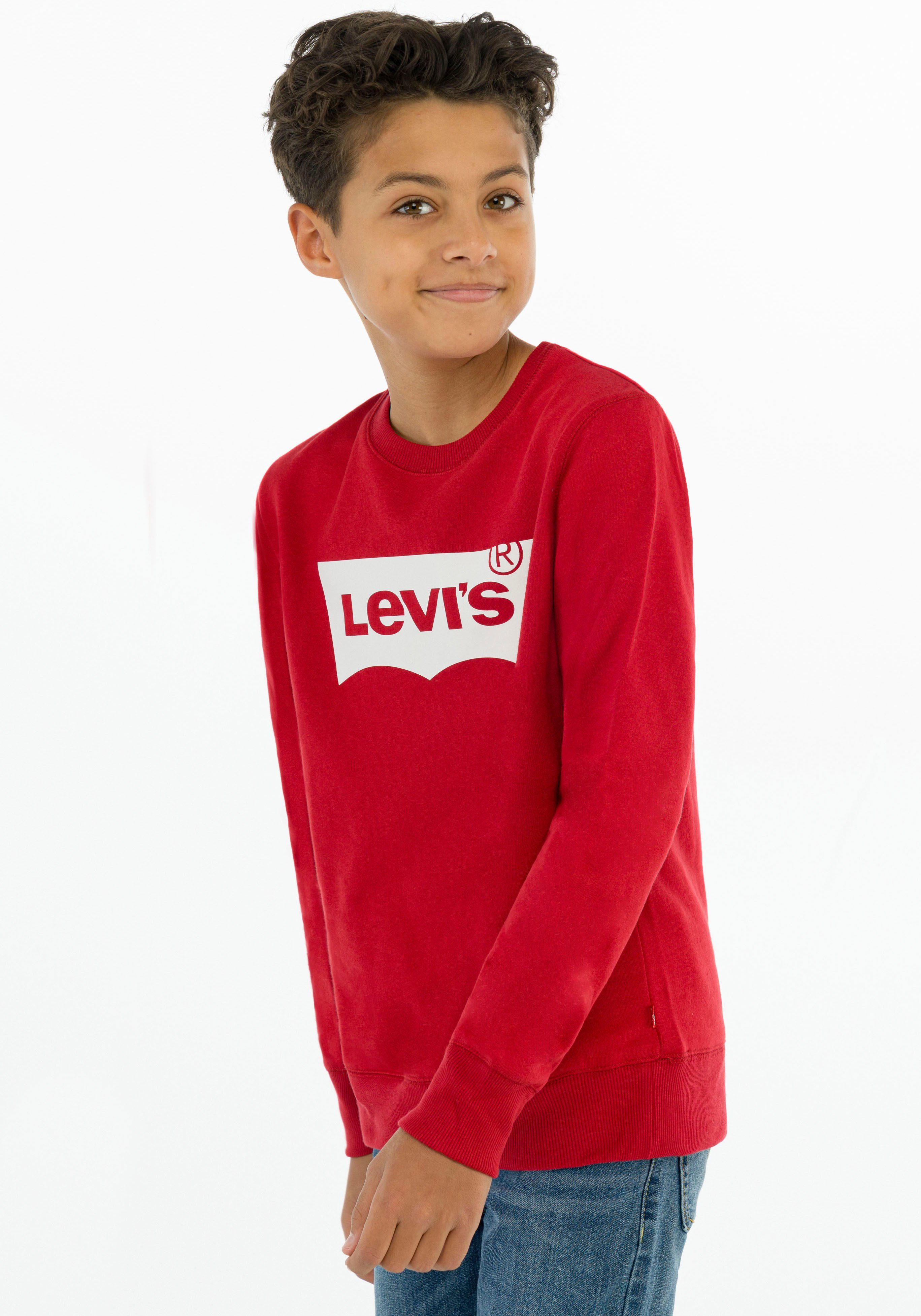 BATWING Kids CREWNECK Sweatshirt red BOYS for Levi's®