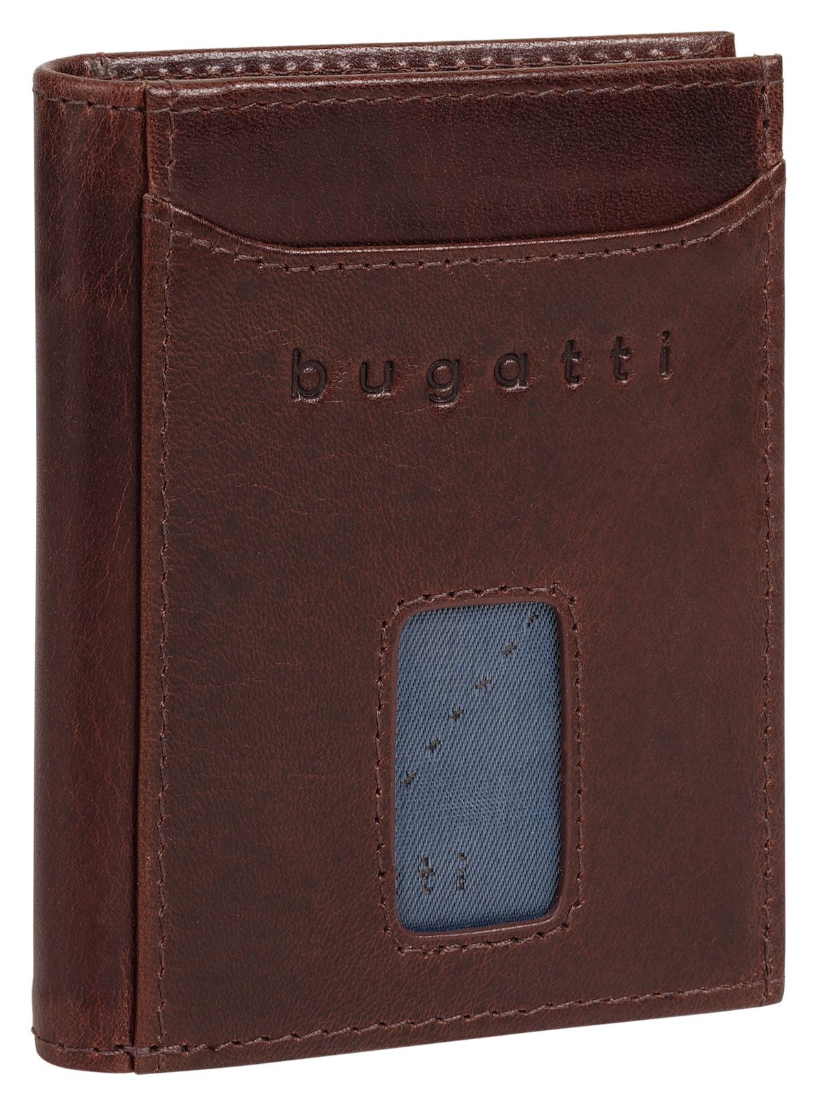 bugatti Geldbörse SECURE SLIM, echt Leder