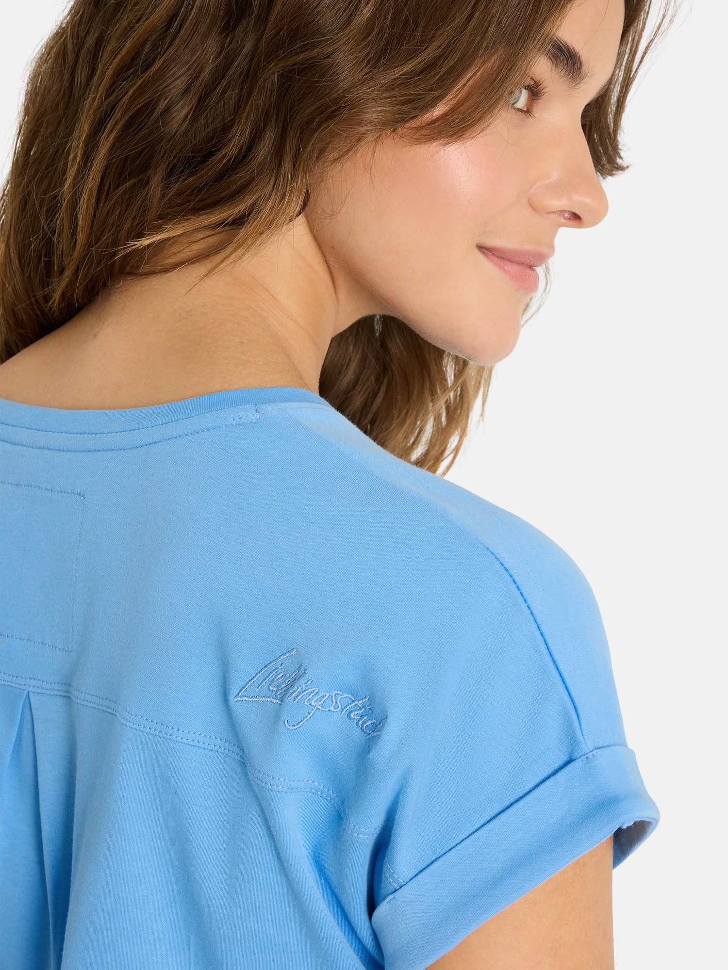 Lieblingsstück T-Shirt CamilaEP Ärmel mit Umschlag, Rundhals
