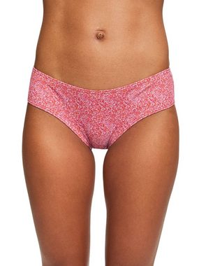 Esprit Bikini-Hose Bikini-Hipster mit Allover-Print