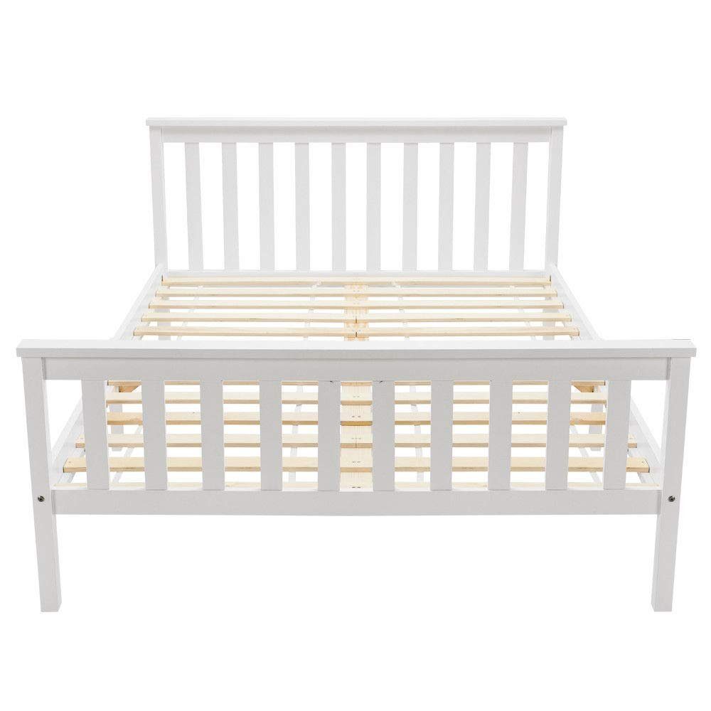 Flieks Massivholzbett, Doppelbett Ehebett Bettgestell 140x200cm. Reduzierter Preis € 136,99. Unverbindliche Preisempfehlung € 275,99