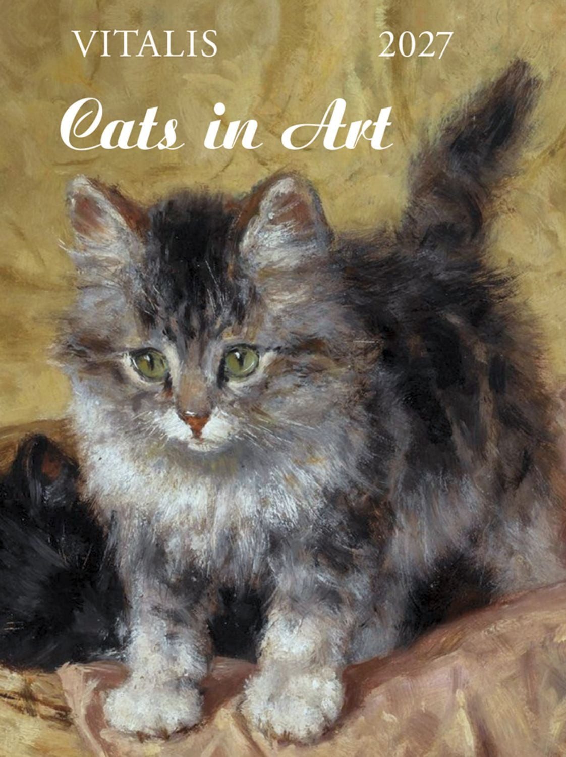 VITALIS Wandkalender Cats in Art 2027