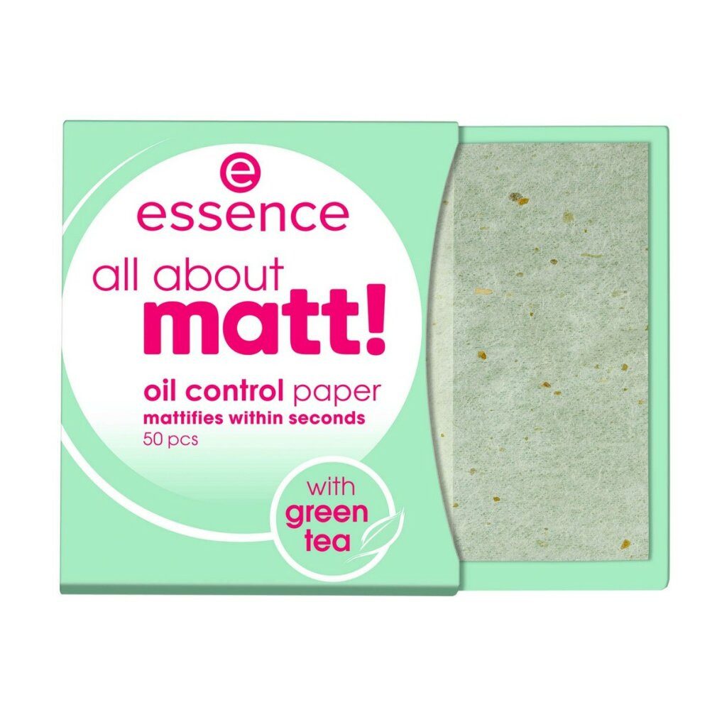 Essence Puder Mattierendes Papier All About Matt! Oil Control Paper, 50 St