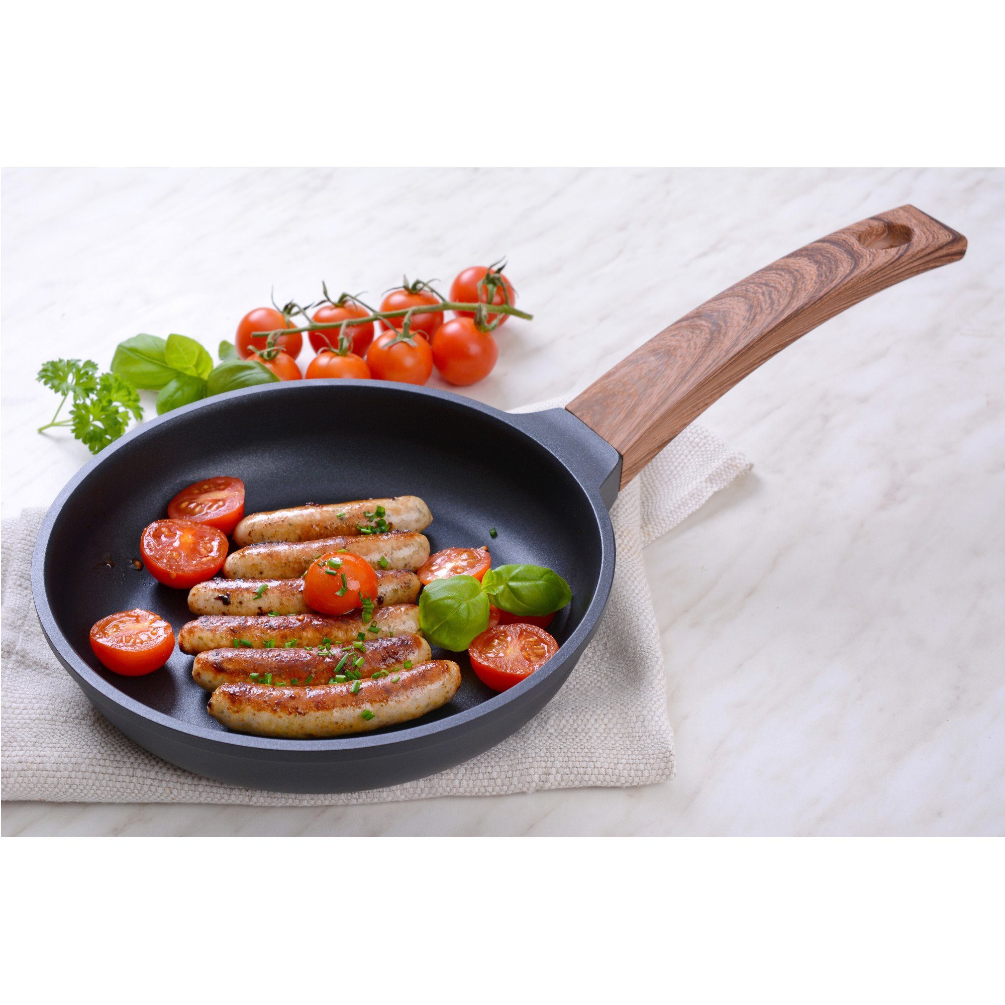 GRÄWE Bratpfanne GRÄWE Pfanne Aluguss 20 cm, Serie Alu-Line – Bild 5 von 5