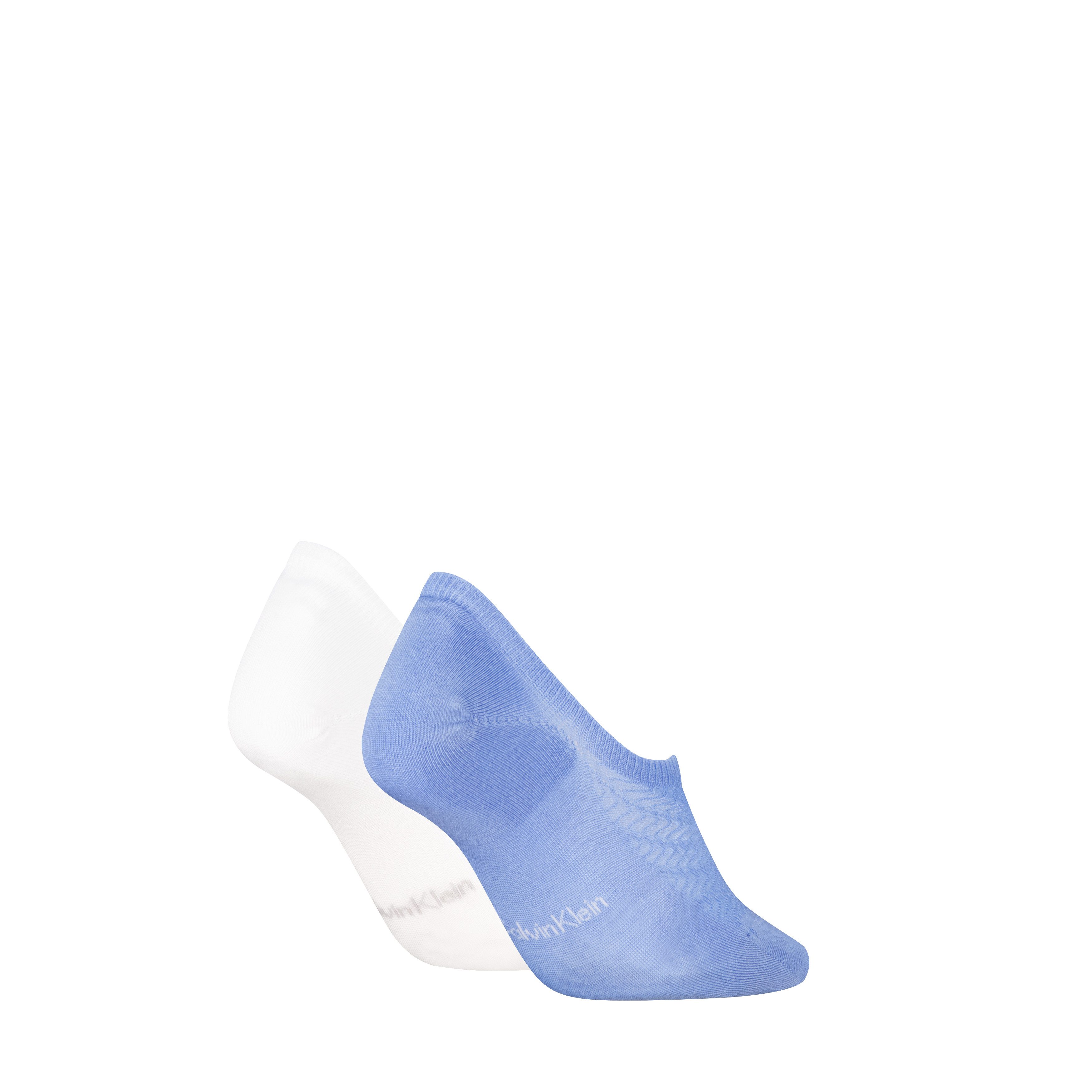 Calvin Klein Füßlinge CK WOMEN FOOTIE HC STRUCTURE (2 Paar) weich, elastisch