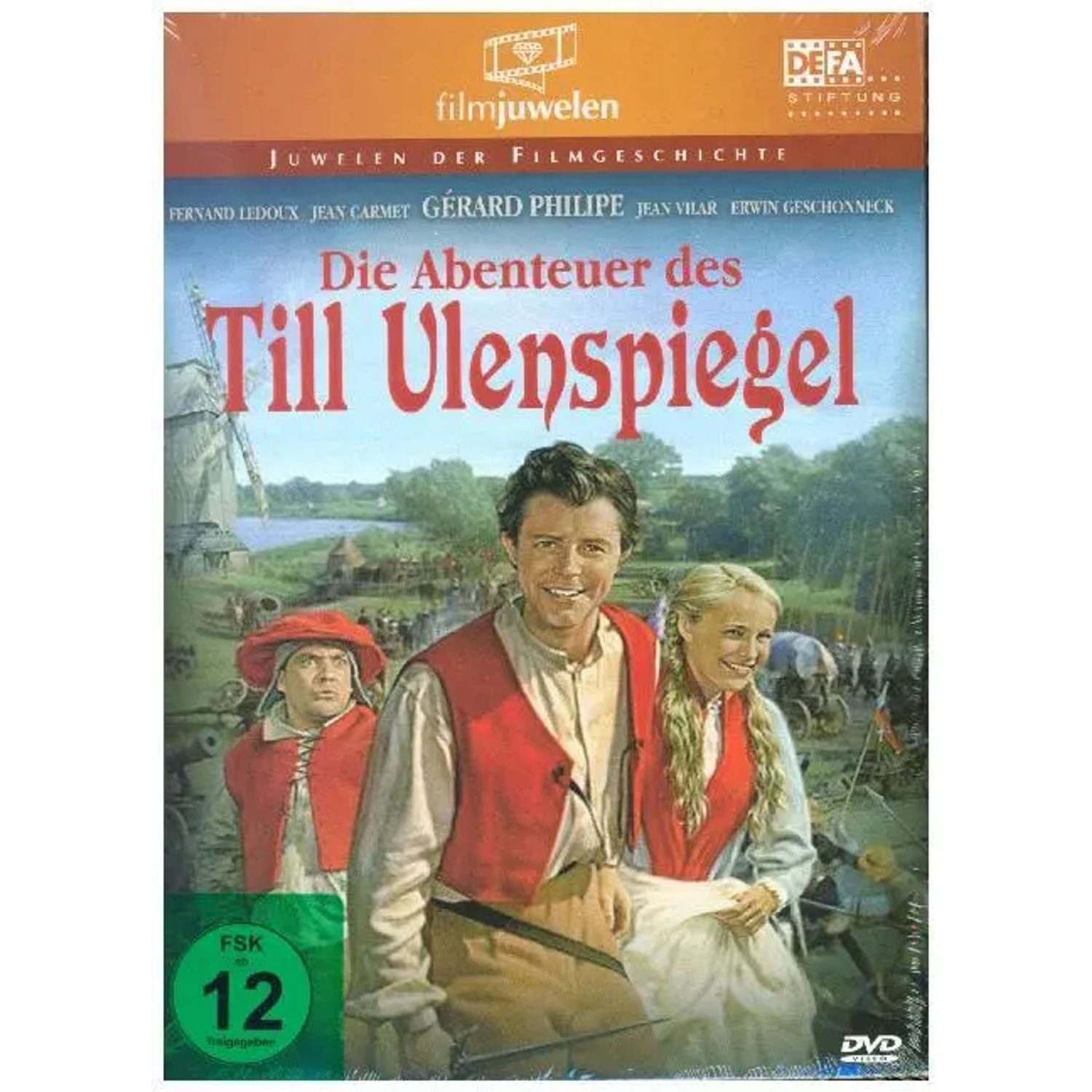 Defa DVD Die Abenteuer des Till Ulenspiegel, 1 DVD