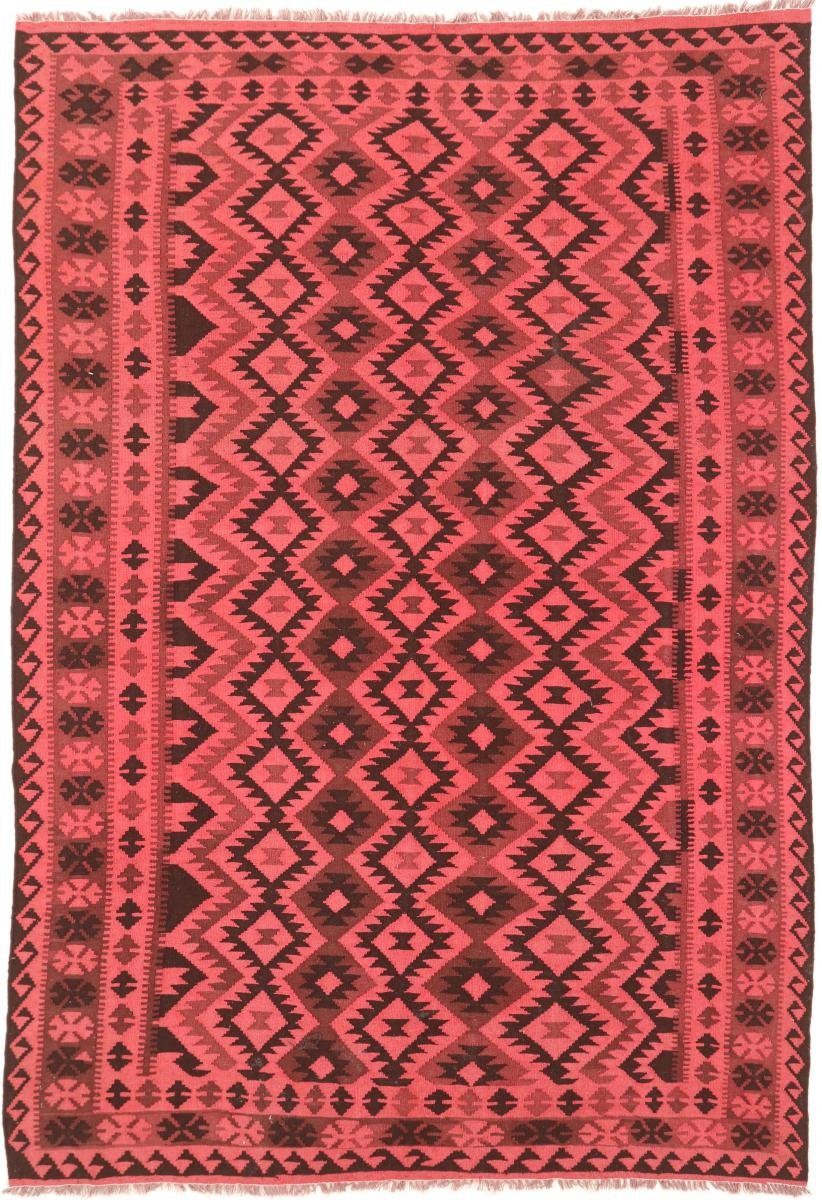 Orientteppich Kelim Afghan Heritage Limited 196x280 Handgewebter Moderner, Nain Trading, rechteckig, Höhe: 3 mm