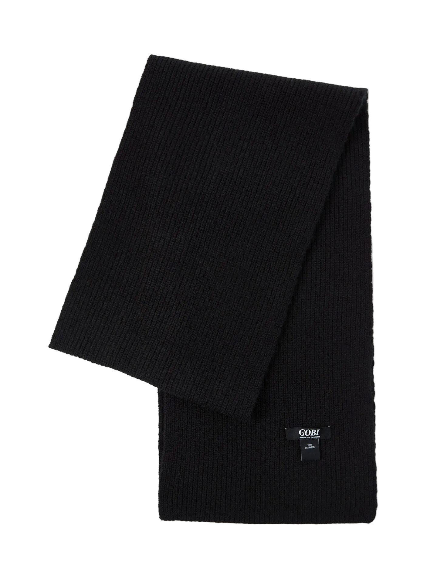 GOBI Cashmere Strickschal Schal mit Patentmuster