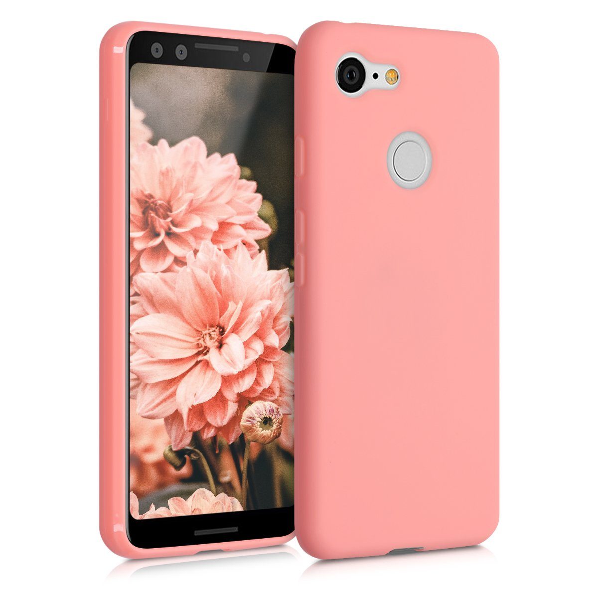 kwmobile Handyhülle Hülle für Google Pixel 3, Hülle Silikon - Soft Handyhülle - Handy Case Cover