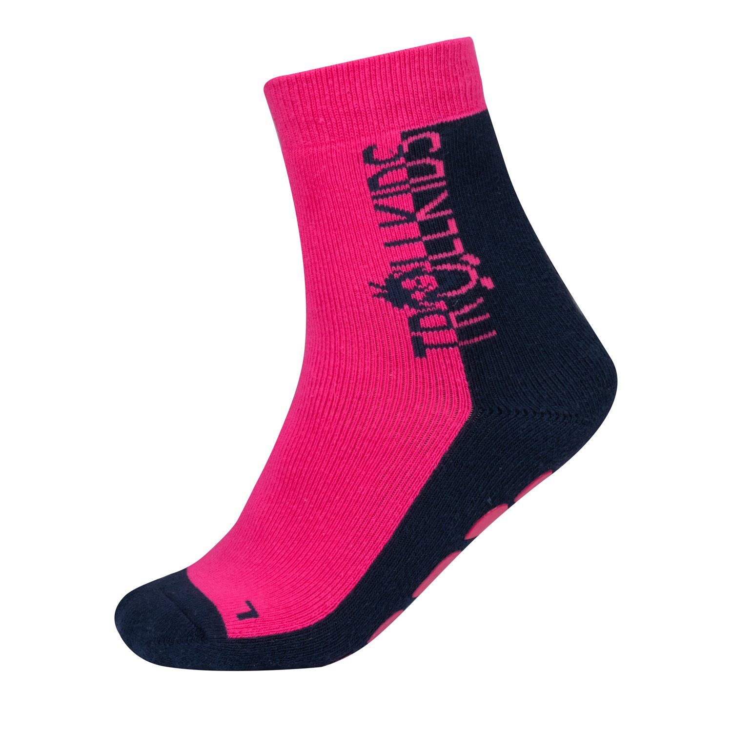 Anti Socken Socks Marine/Magenta TROLLKIDS Slip