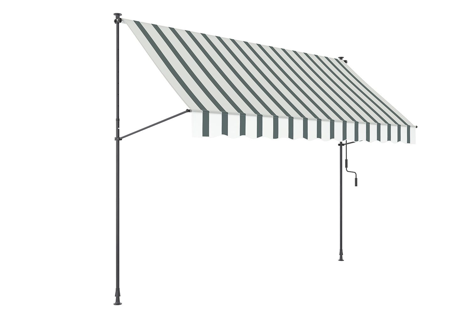 empasa Klemmmarkise "ILANGA" Markise für Balkon & Terrasse, UV-beständig und höhenverstellbar