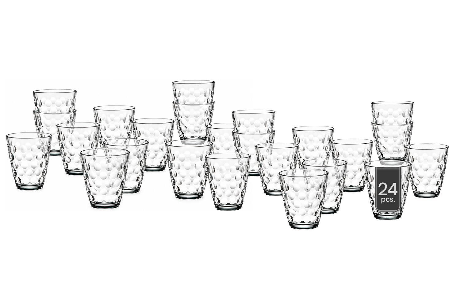 van Well Glas Trinkglas SATORO, 390 ml, Glas