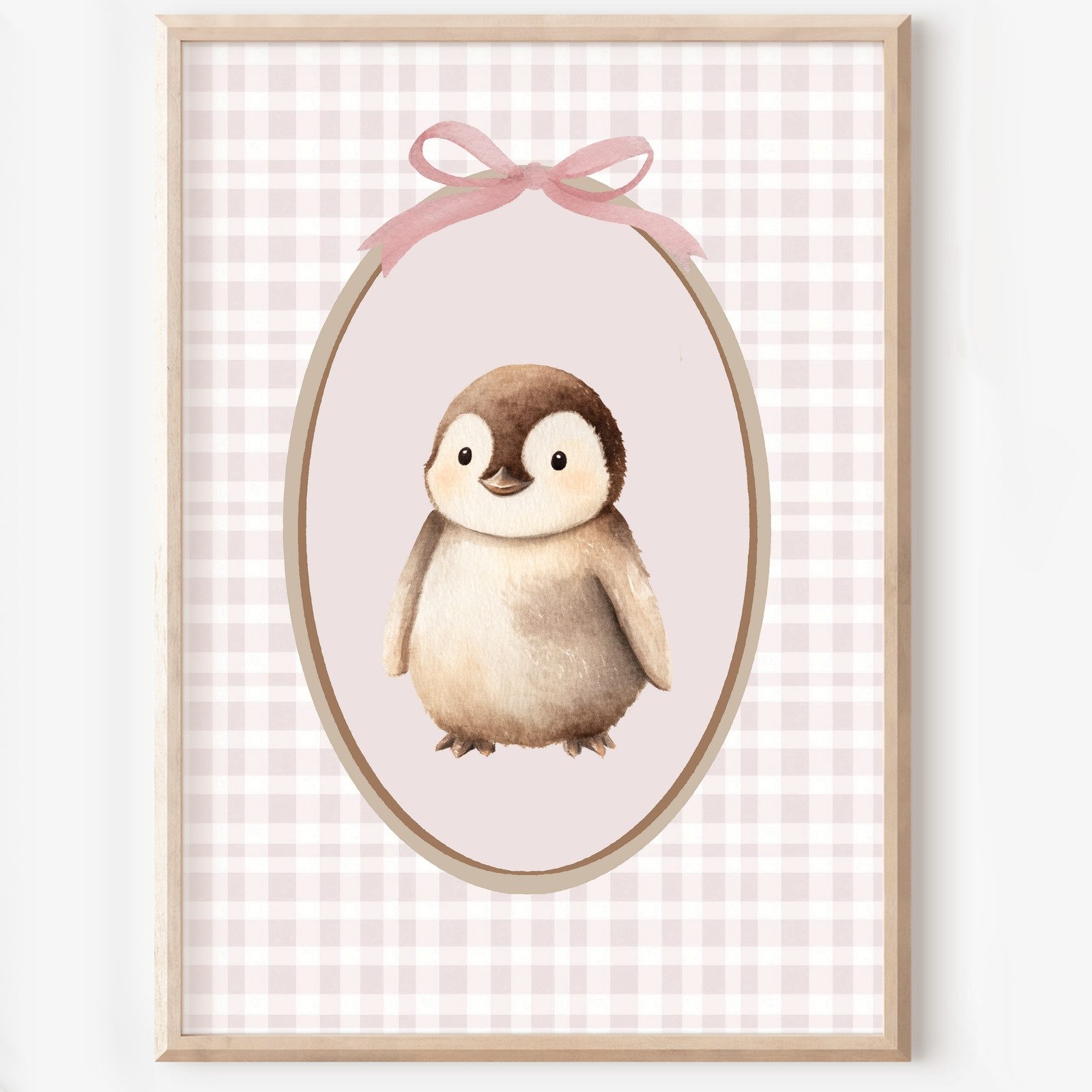 homestyle-accessoires Poster Kinderzimmer Bilderwand 6erSet Bilderset Babyzimmer LOVELY ANIMALS, - Ohne Bilderrahmen - Sorgfältige & sichere Verpackung -