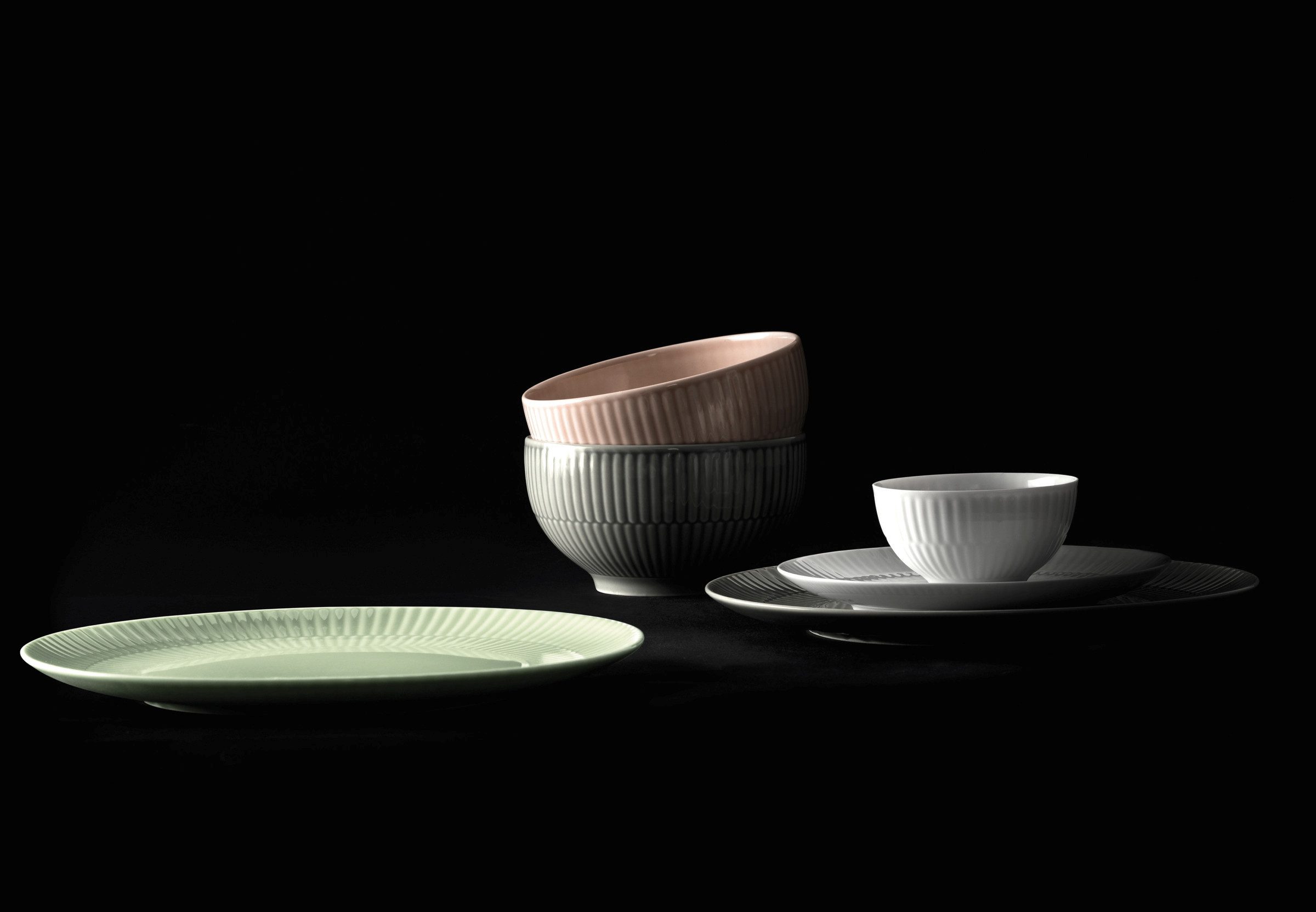 Seltmann Weiden Frühstücksteller Amina, (1 St), Dessertteller, Kuchenteller mit Relief – Bild 5 von 5