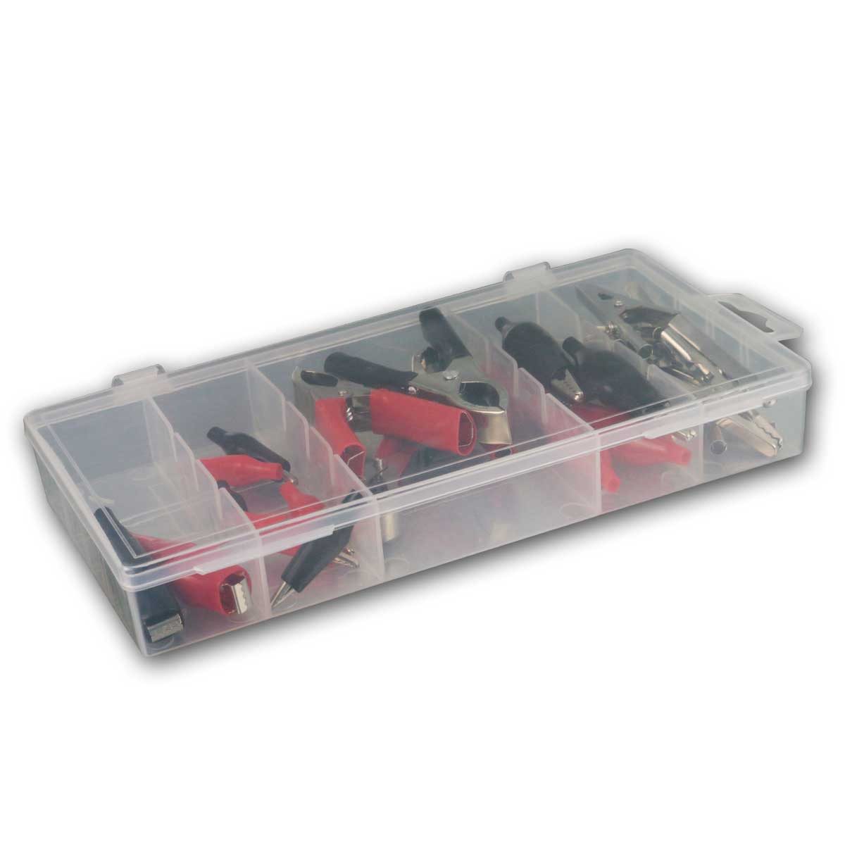 Sintron Krokodilklemme 28 teilige Sortimentbox Krokodilklemmen Set