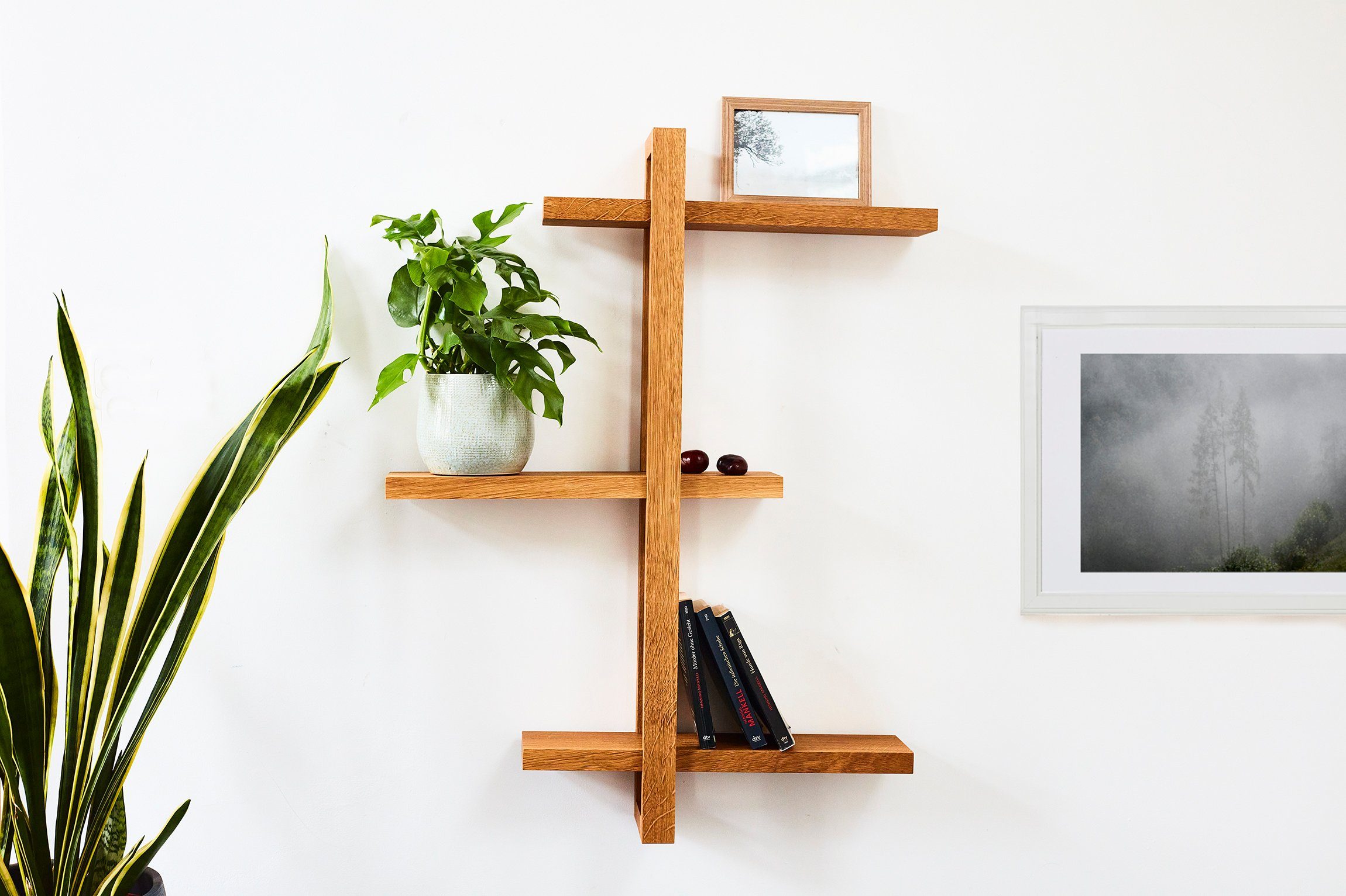 Living Oak Wandregal Eiche No.11