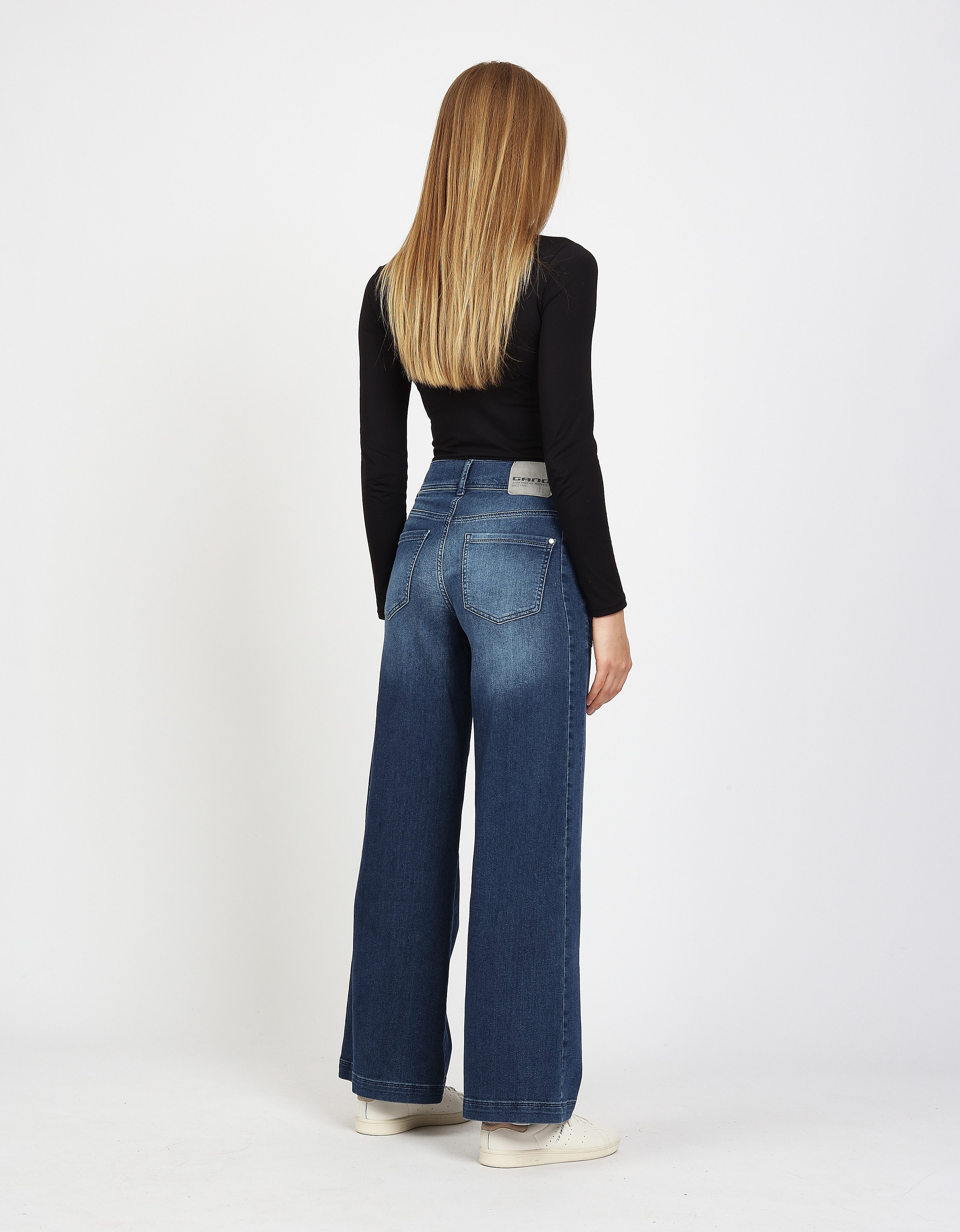 GANG Weite Jeans 94PAIGE WIDE mit eingesetztem Seitenstreifen – Bild 5 von 5
