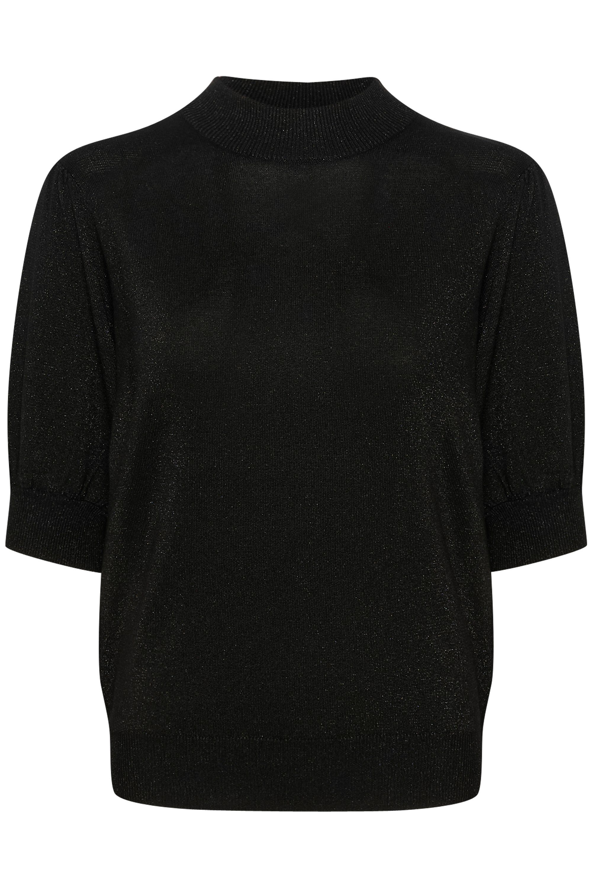 KAFFE Strickpullover KAregina Turtleneck Pullover Black Deep