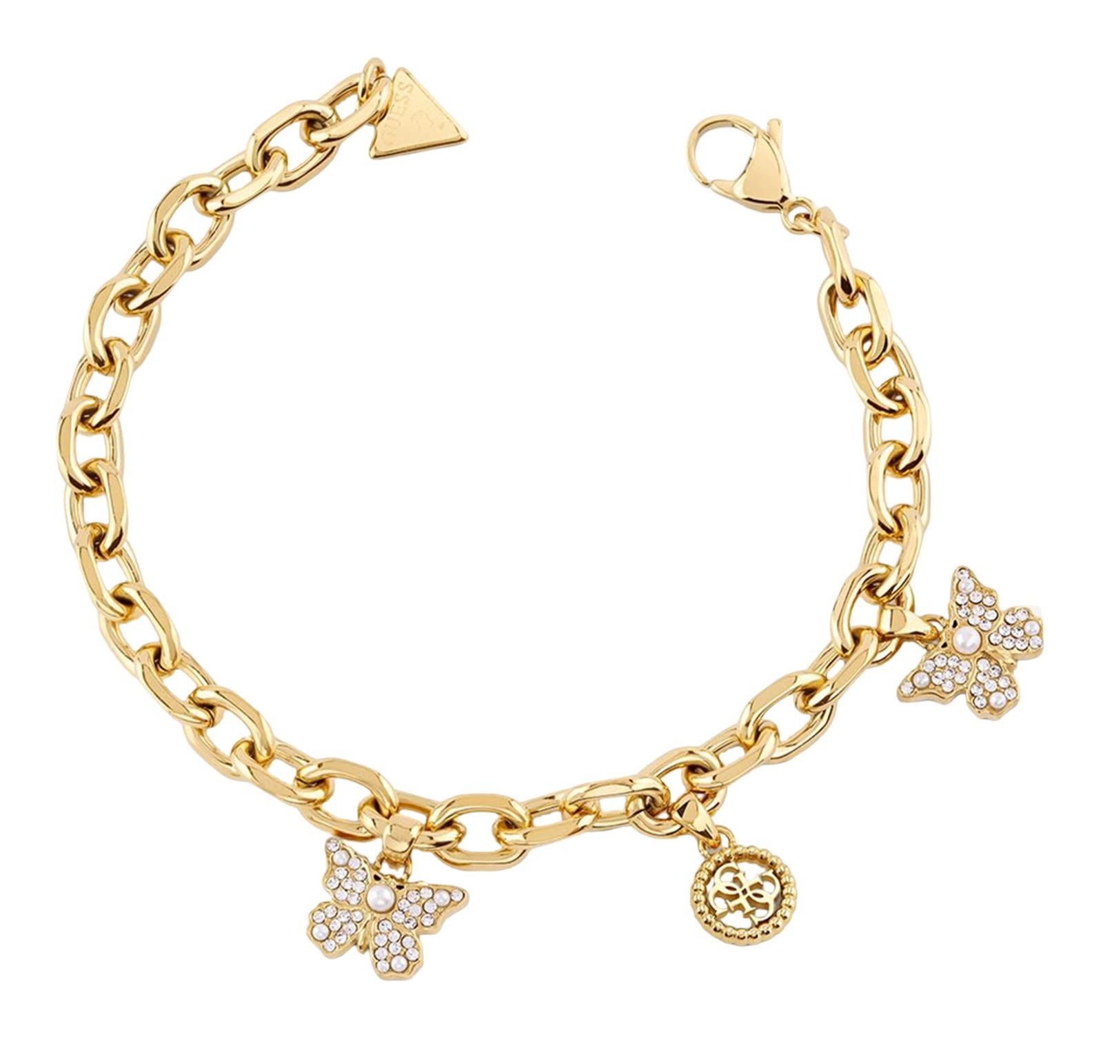 Guess Gliederarmband Borboleta & 4G Charm Bracelet