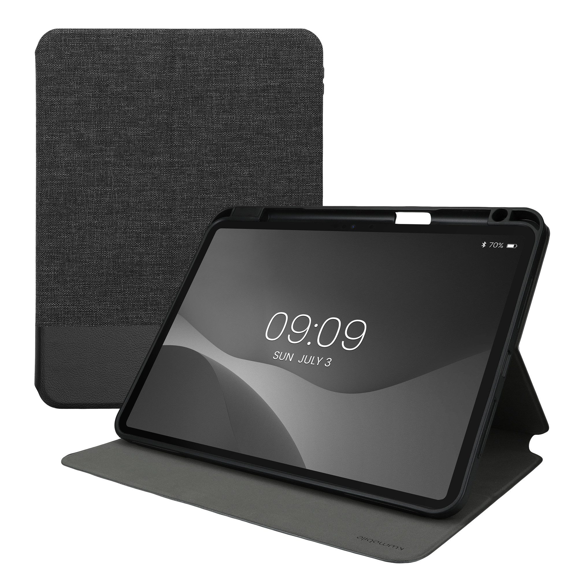 kwmobile Tablet-Hülle Hülle für Apple iPad Pro 11" (2024), Slim Tablet Cover Case Schutzhülle mit Ständer