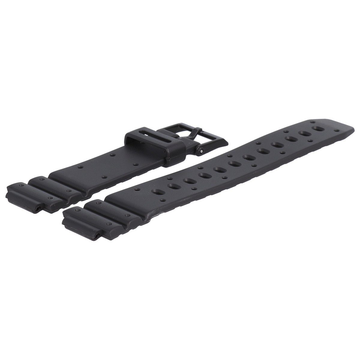 Original Casio Ersatzarmband 26 Mm – Kunststoff, Schwarz, Für WVA-M640/650 Modelle