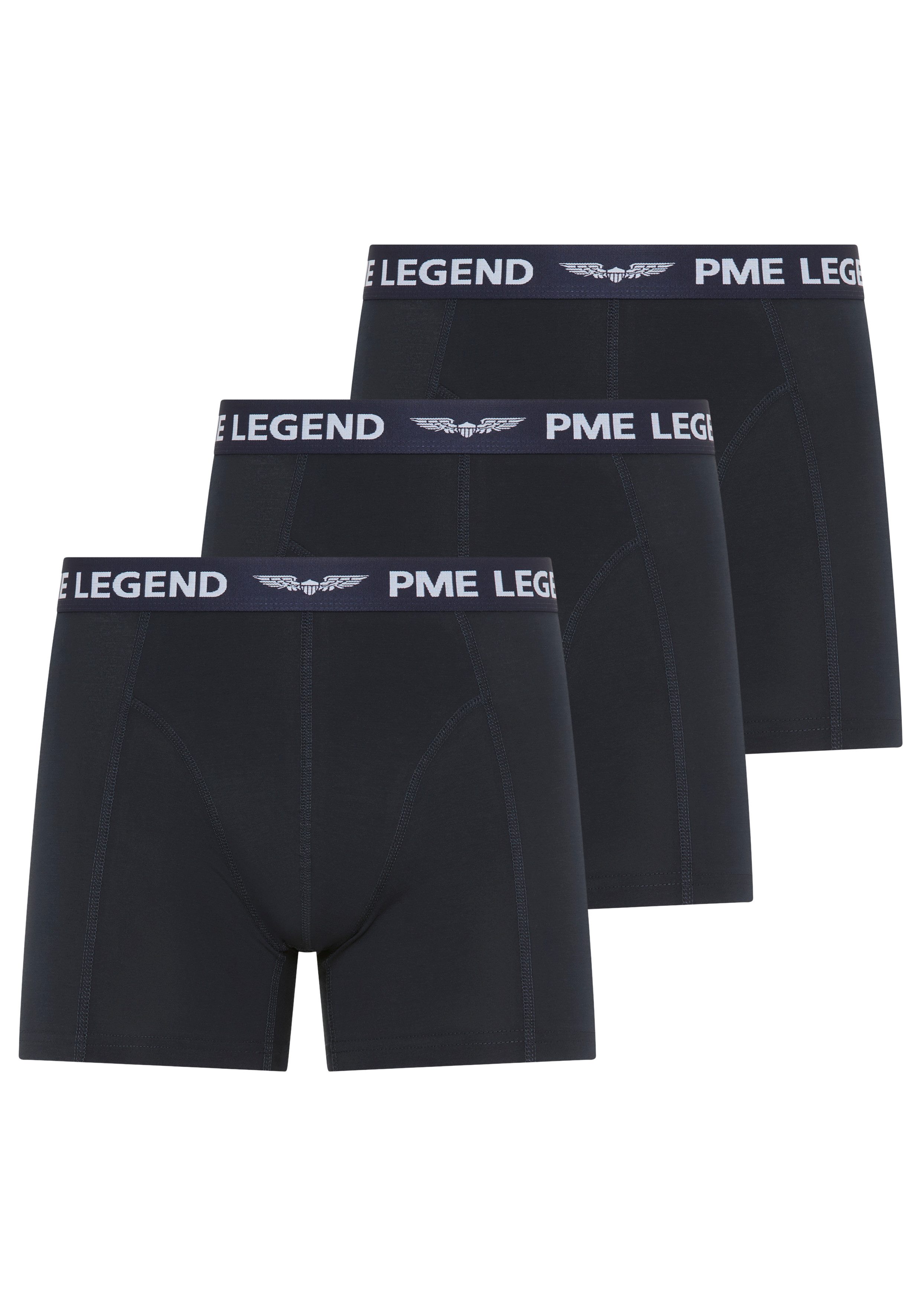 PME LEGEND Boxershorts (Packung, 3er) Körpernahe Passform, normale Leibhöhe