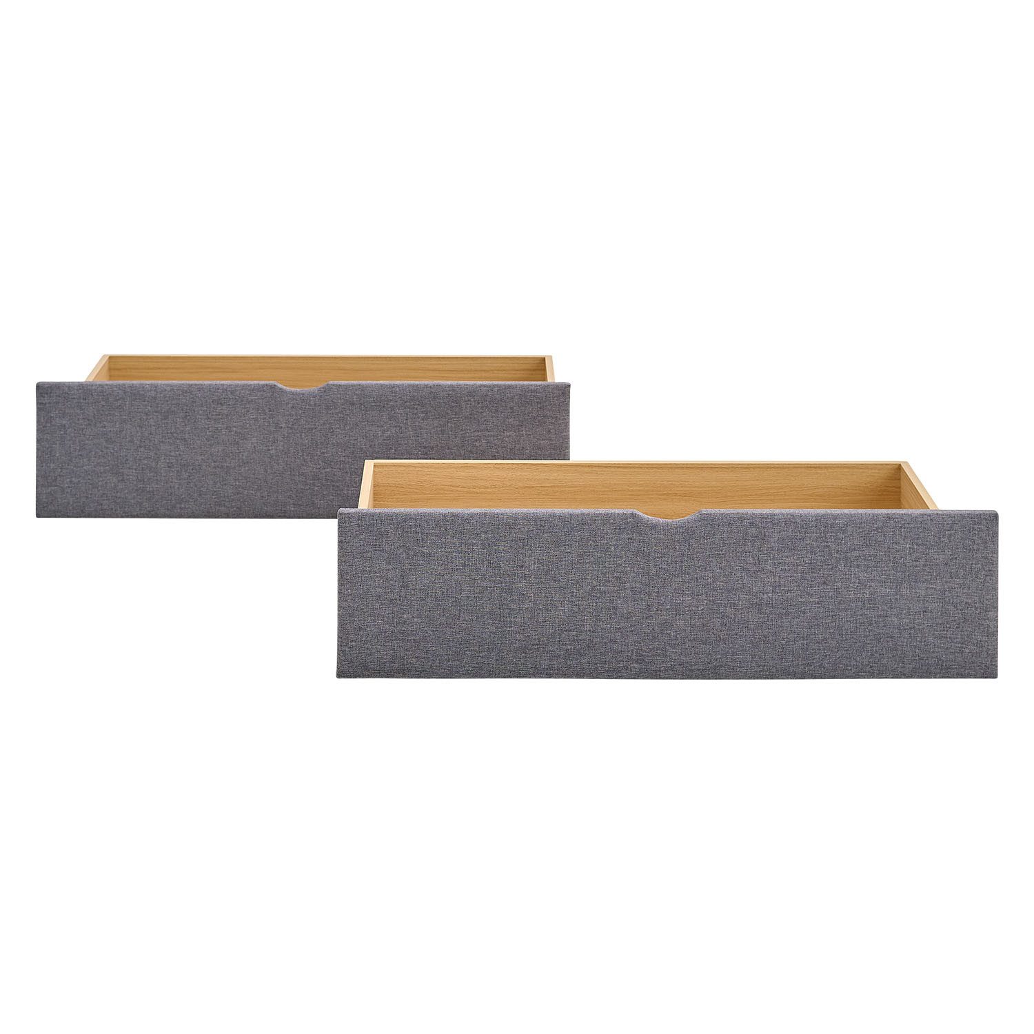 Homestyle4u Bettschubkasten Bettkasten Bett Schublade 2er günstig online kaufen