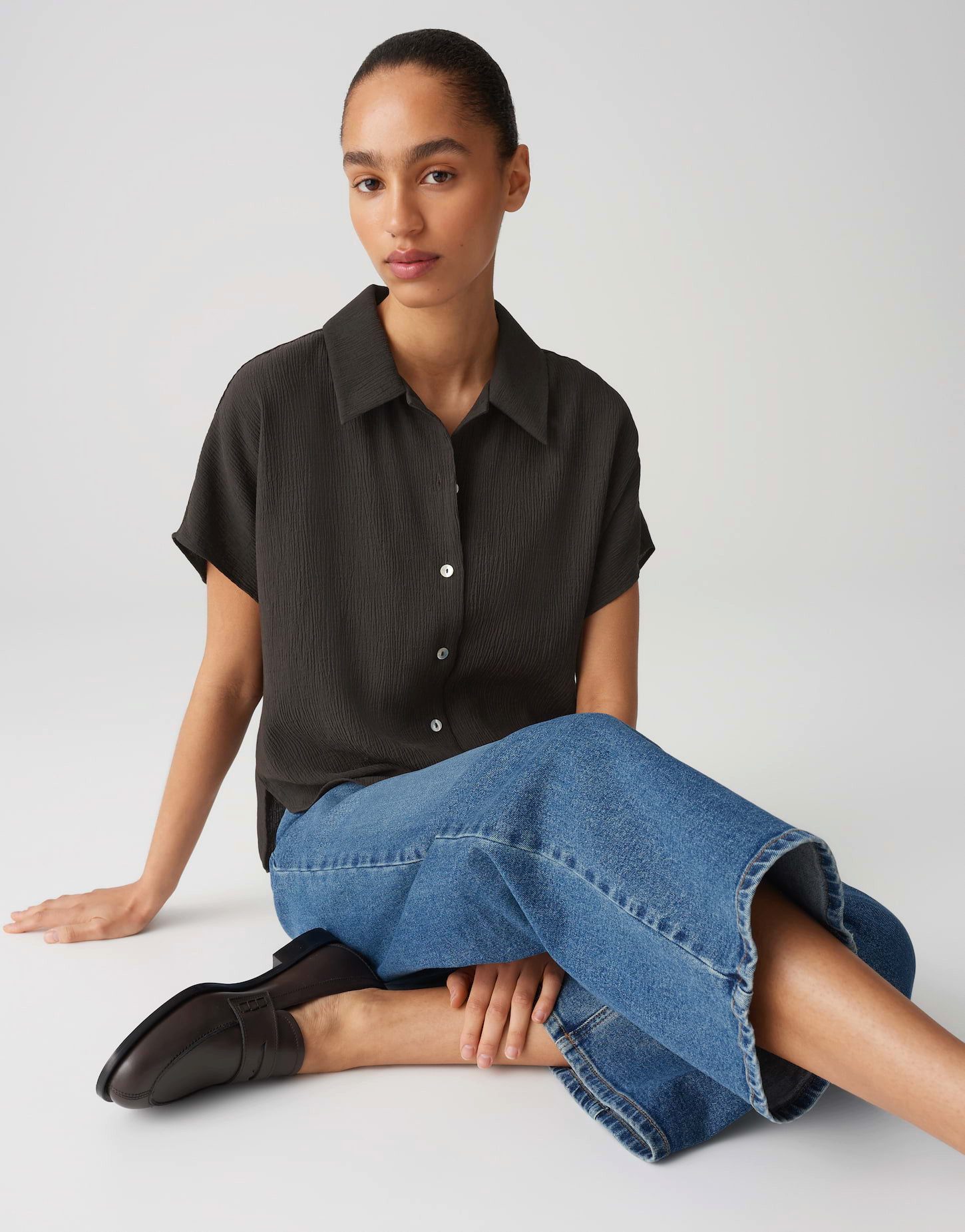 OPUS Langarmbluse Fasinga