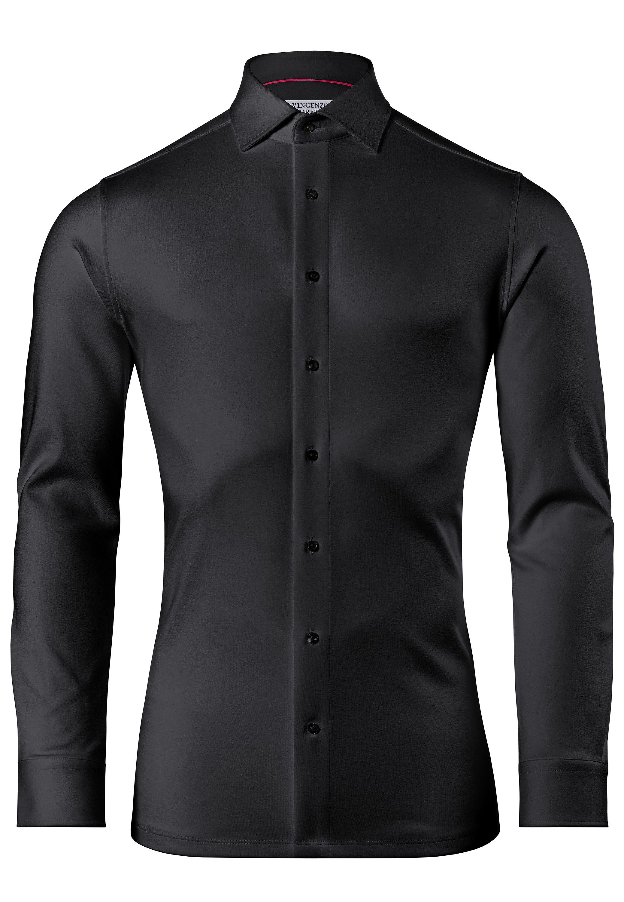 Vincenzo Boretti Businesshemd tailliert bügelfrei Jersey günstig online kaufen