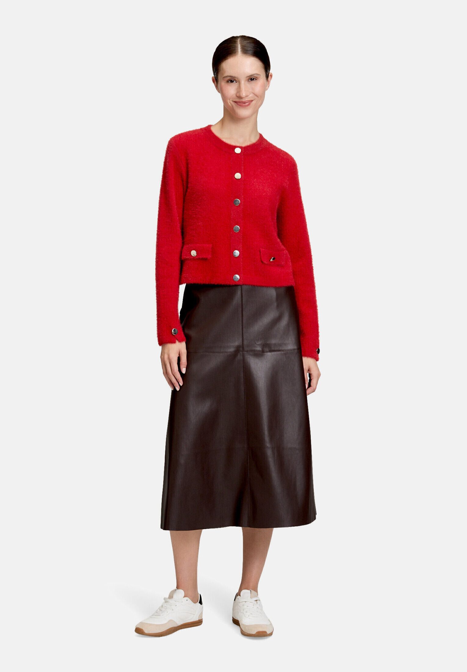 Betty Barclay Strickjacke Damen mit Knopfleiste (1-tlg)