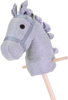 Knorrtoys® Steckenpferd Grey horse, mit Sound