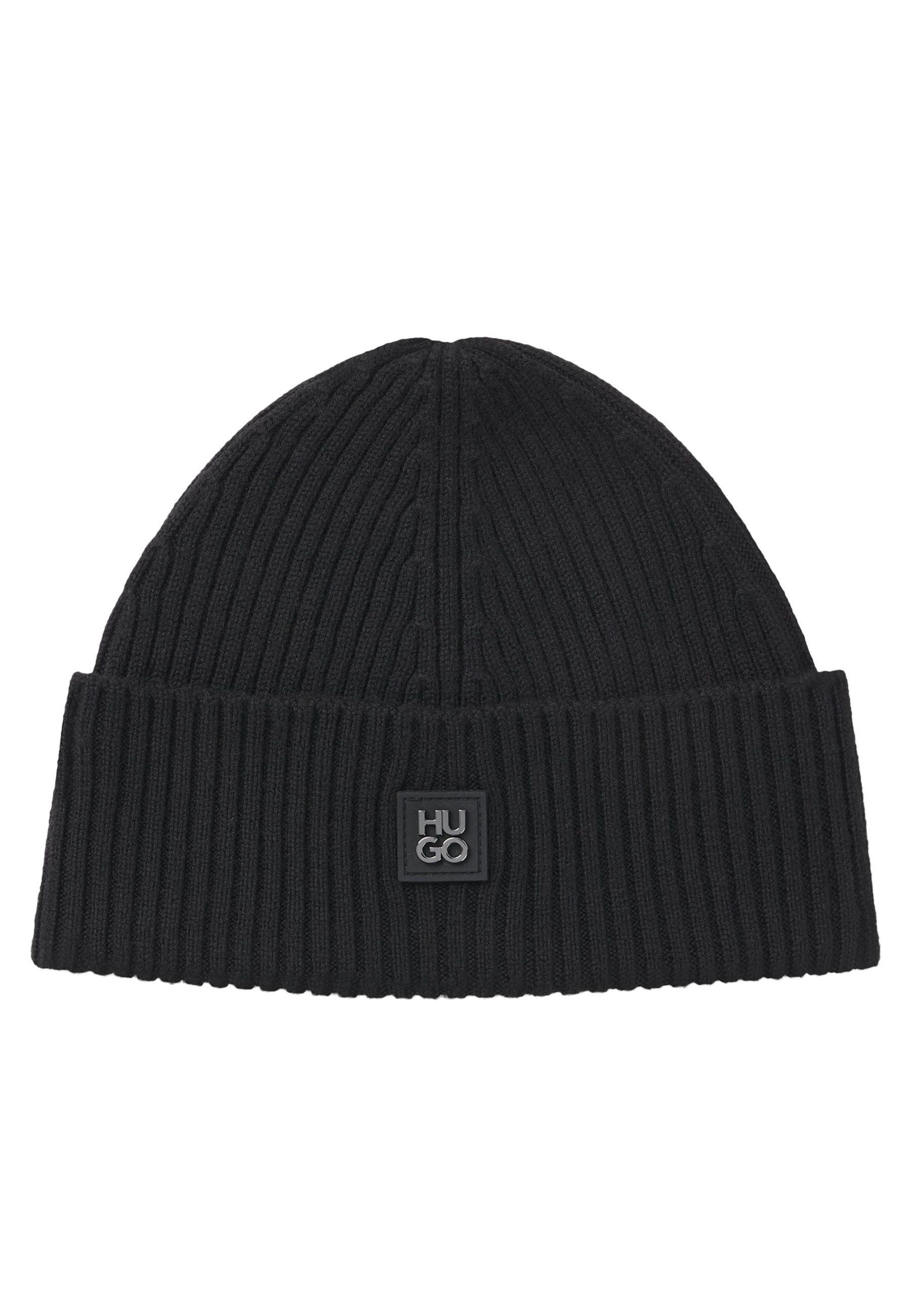 HUGO Strickmütze Xola aus Schurwolle (keine Angabe, 1-St)