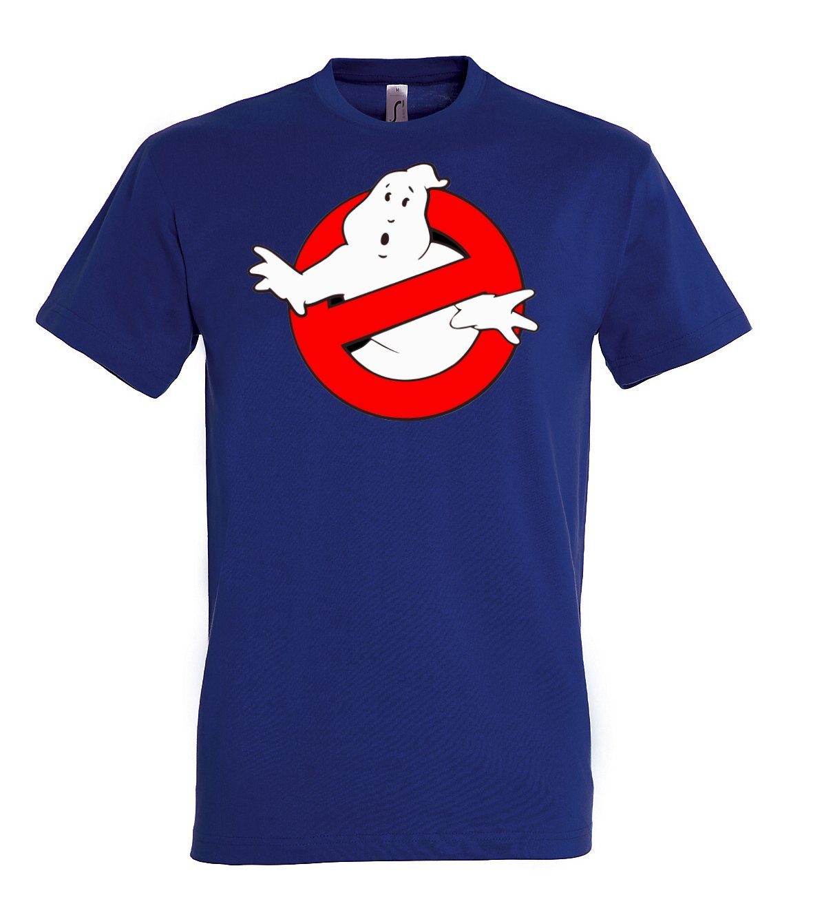 Navyblau Herren Youth T-Shirt Designz Ghostbusters Frontprint mit T-Shirt coolen