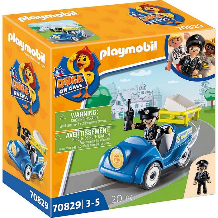 Playmobil® Spielfigur PLAYMOBIL® 70829 Duck on Call - Mini-Auto Polizei