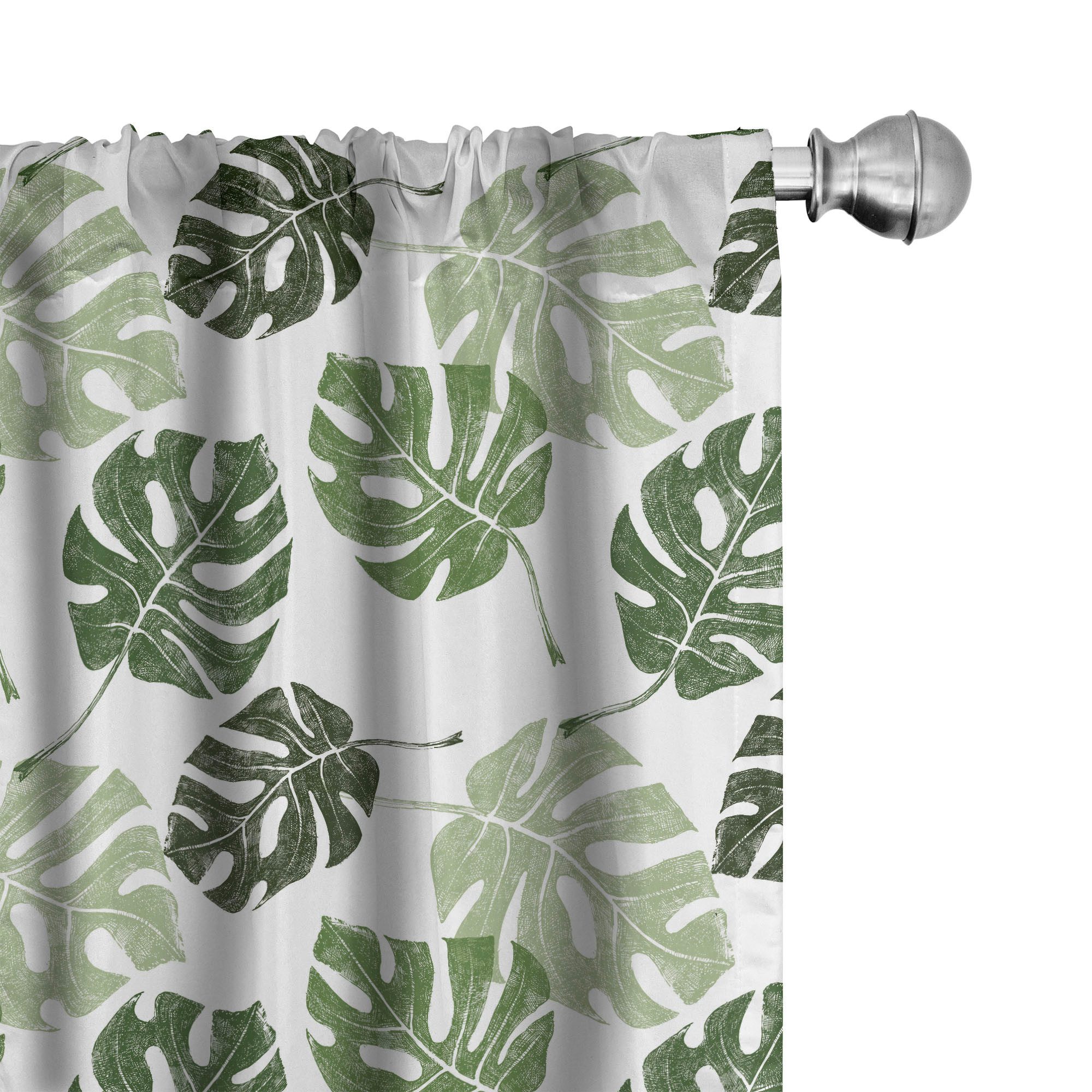 Abakuhaus Gardine Vorhang für Wohnzimmer Schlafzimmer Dekor, Microfaser, Mo günstig online kaufen