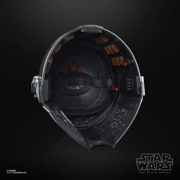 Hasbro Kostüm Star Wars - The Black Series – THE MANDALORIAN – elektronischer Helm mit abnehmbarer Lampe