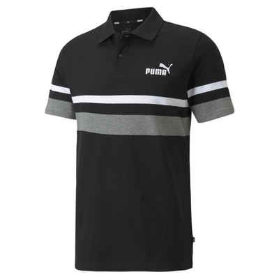 PUMA Poloshirt »Essentials Stripe Herrenpoloshirt«