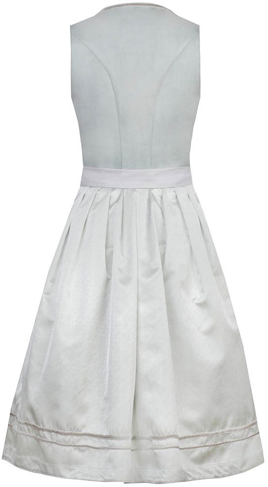 MarJo Dirndl Dirndl Holly 65er Länge mint/silber