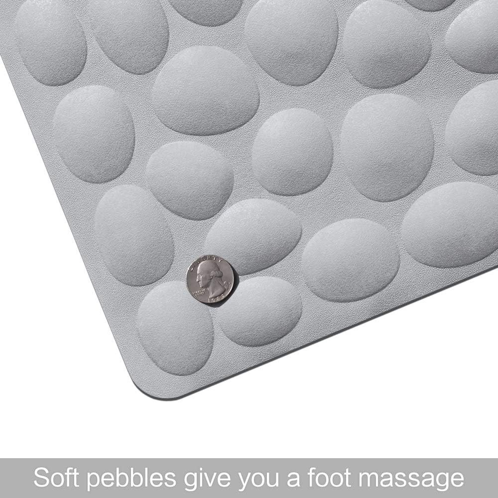 Refined Living Duschmatte Badewannenmatte rutschfest, Antirutschmatte für Badewanne, Badematte, 100% BPA-frei, schimmelresistent & maschinenwaschbar, [80x40]cm, – Bild 5 von 5