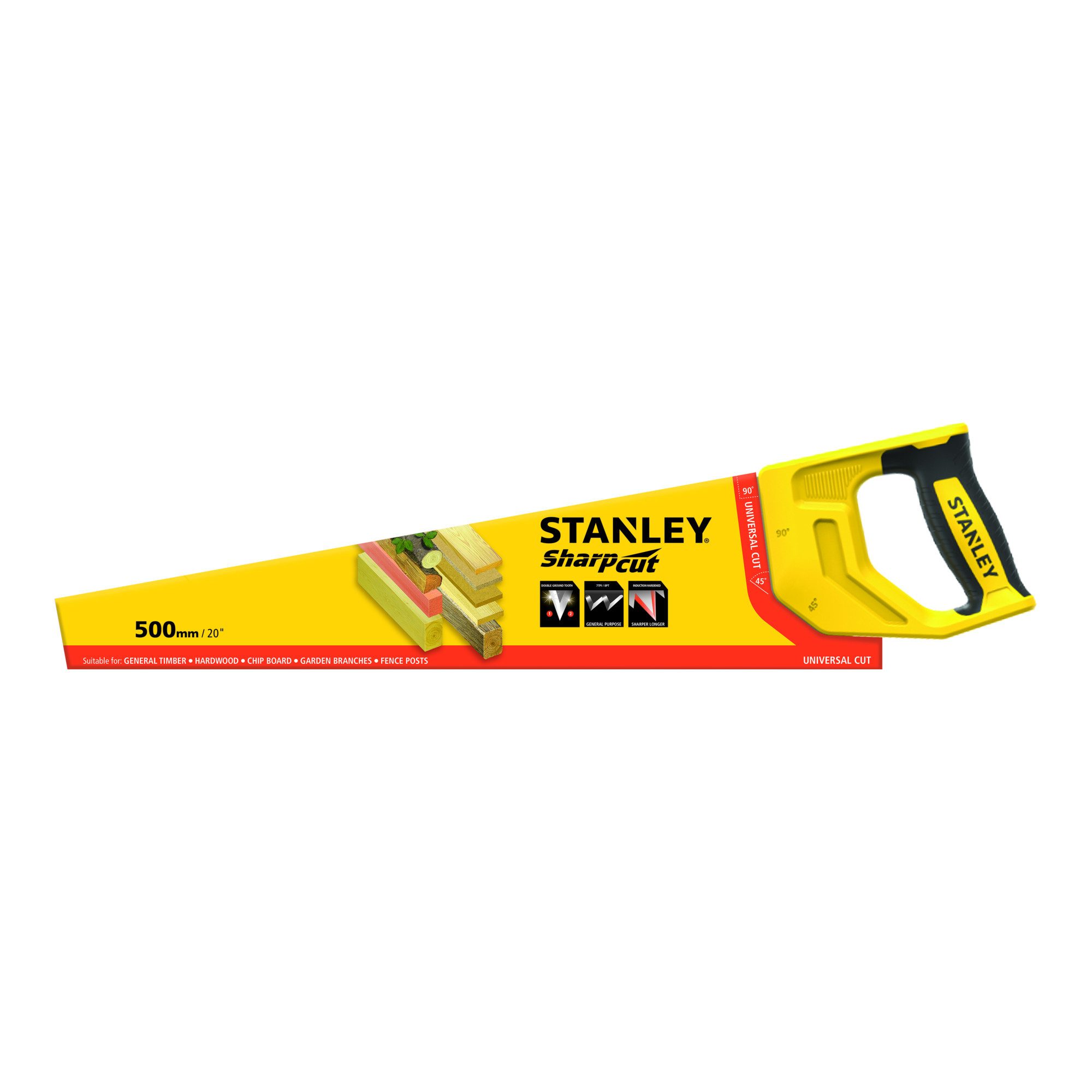 STANLEY Stichsäge Stanley Sharpcut 20" Handsäge, 7TPI