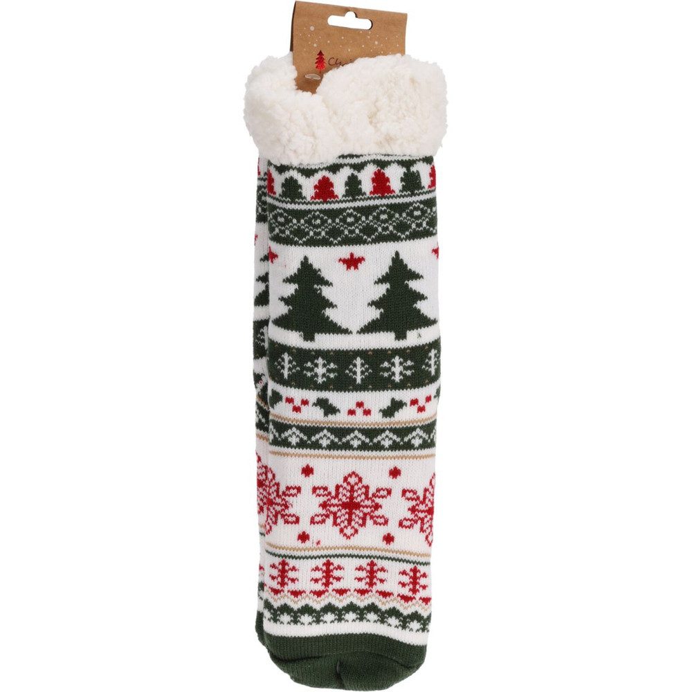 Koopmann Weihnachtsfigur Socken mit Weihnachtsmotiv - Einheitsgröße Erwachsene - 1 Paar