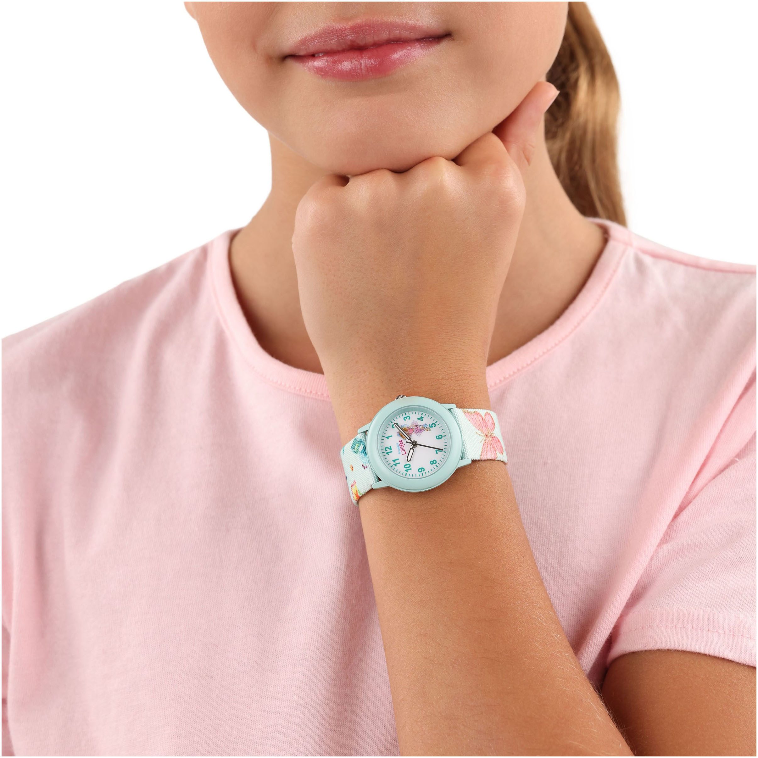 Prinzessin Lillifee Quarzuhr 2037728, Armbanduhr, Kinderuhr, Mädchenuhr, ideal auch als Geschenk