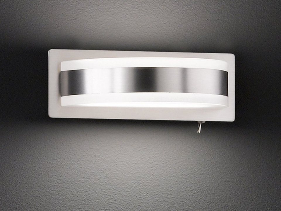 FISCHER & HONSEL LED Wandleuchte, dimmbar, LED fest integriert, Lichtfarbe  Warmweiß-Neutralweiß einstellbar, 2er SET Updown Leuchten 16cm klein mit  Schalter für Wand-Montage Innen