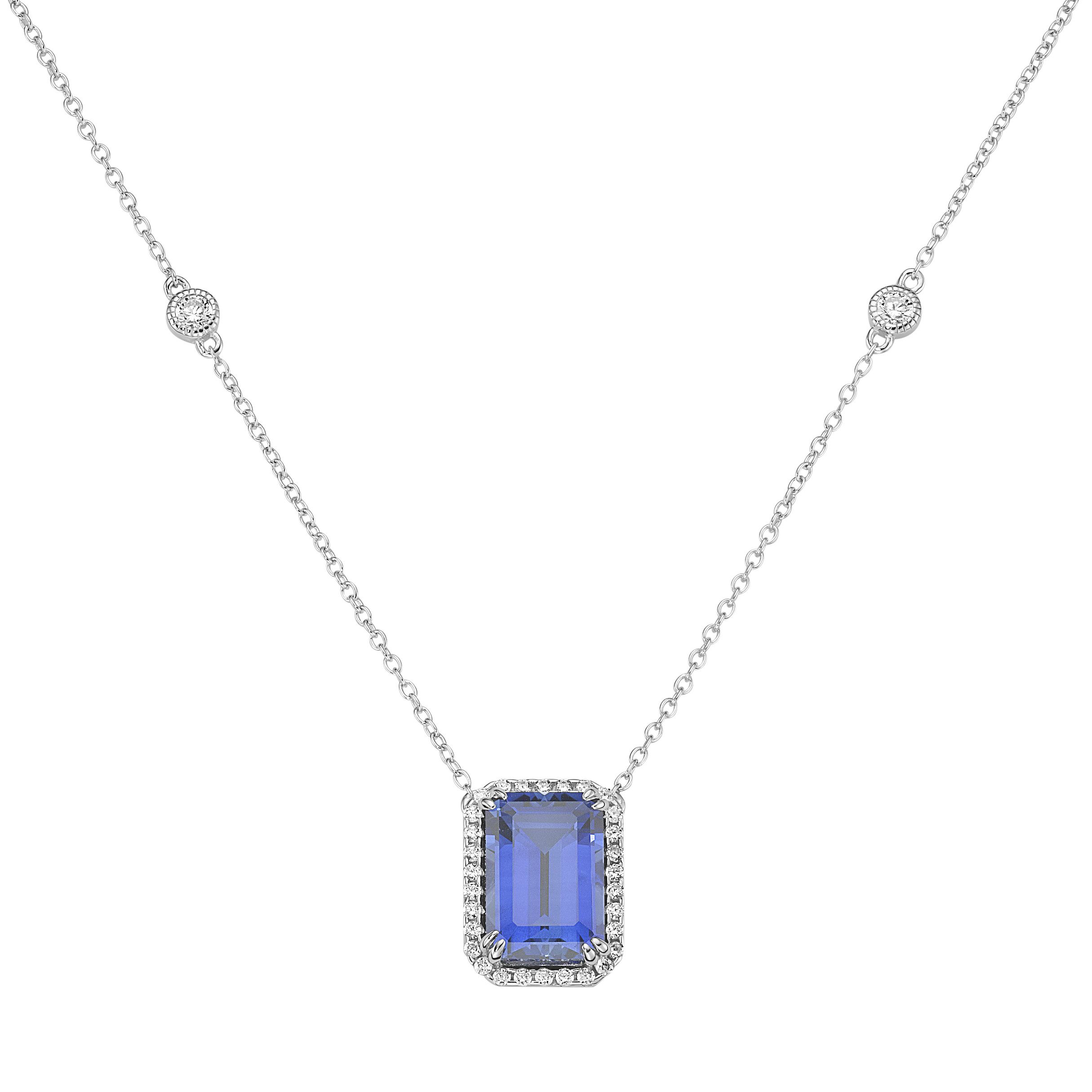 GIORGIO MARTELLO MILANO Collier mit Zirkonia, Silber 925