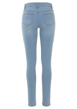 Arizona Skinny-fit-Jeans mit Keileinsätzen Low Waist